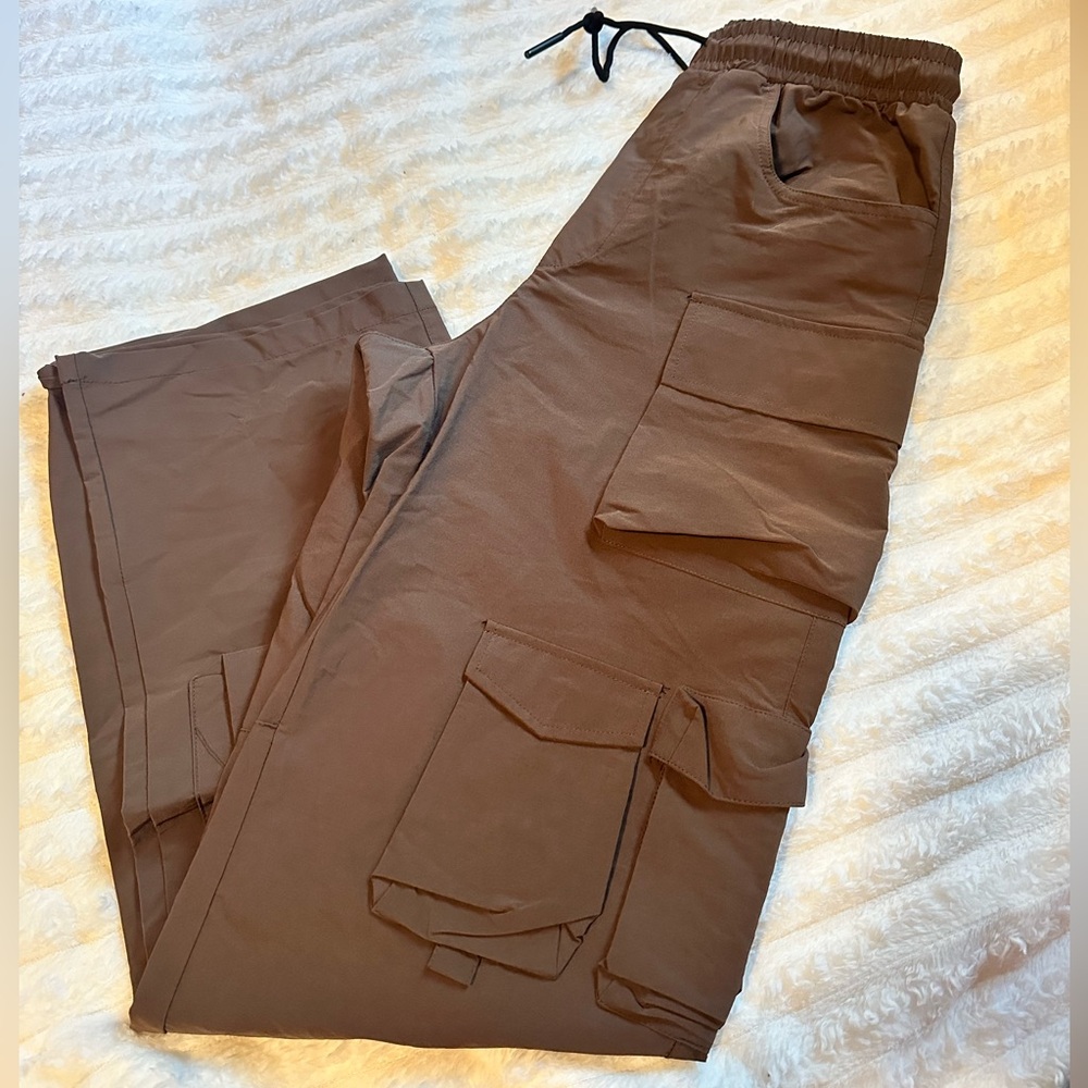 American Stitch Brown Mens Cargo Pants